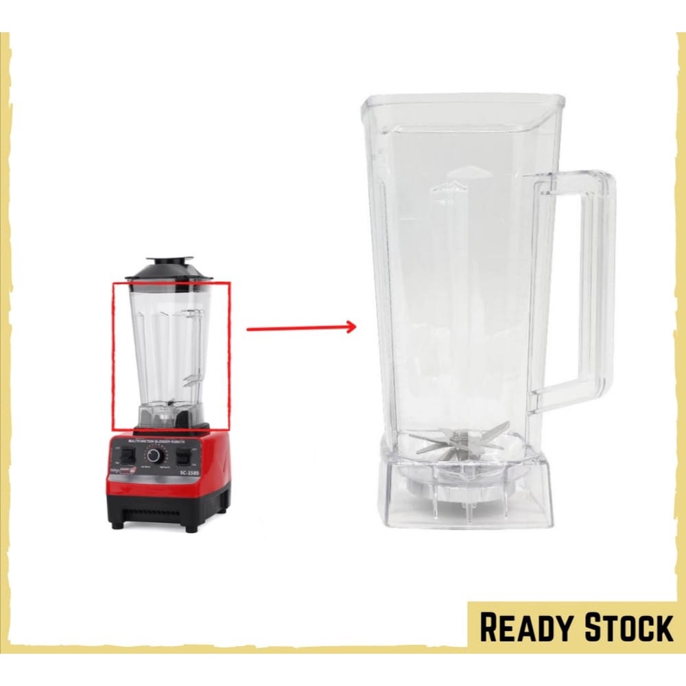 Heavy Duty Blender Food Processor Jug 2.5L ONLY Shopee Malaysia