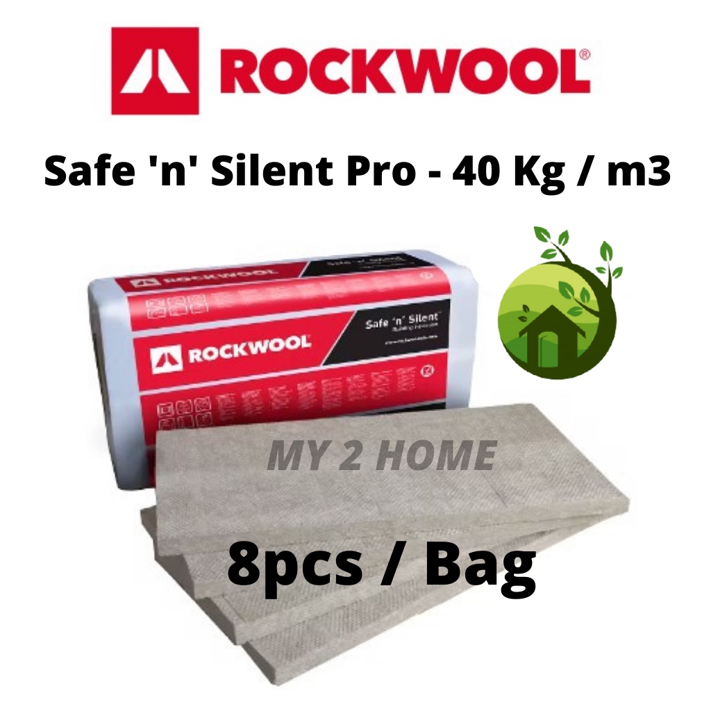 40kg/m3 Rockwool Sound Proof Acoustic Rock Wool Mineral Wool Wall Sound