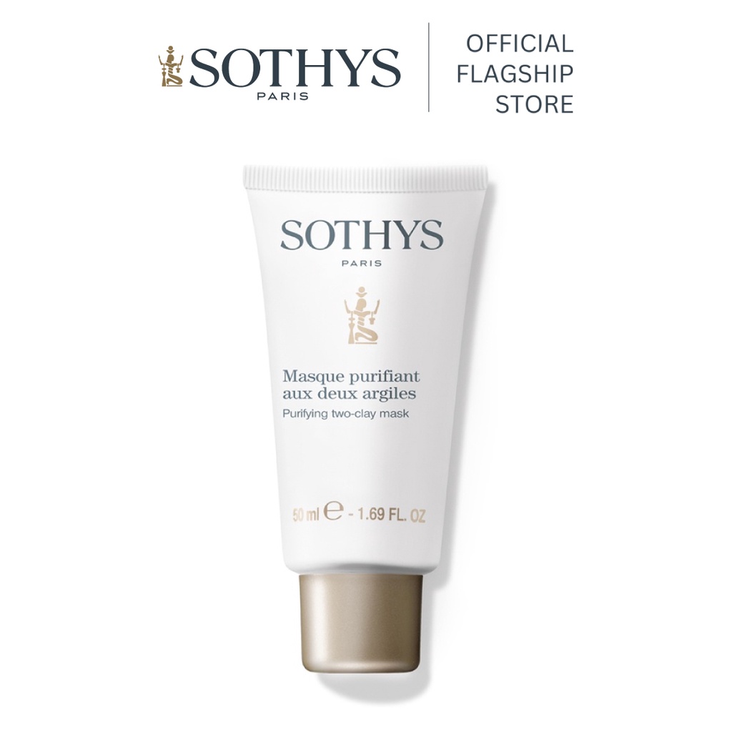 Sothys Purifying Two-clay Mask (50ml) | Shopee Malaysia