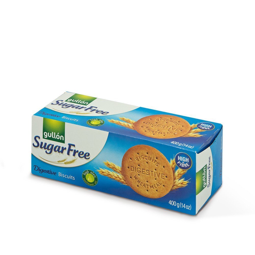 Gullon Sugar Free Biscuits (Digestive 400g/ Oaty 410g/ Fiber 170g