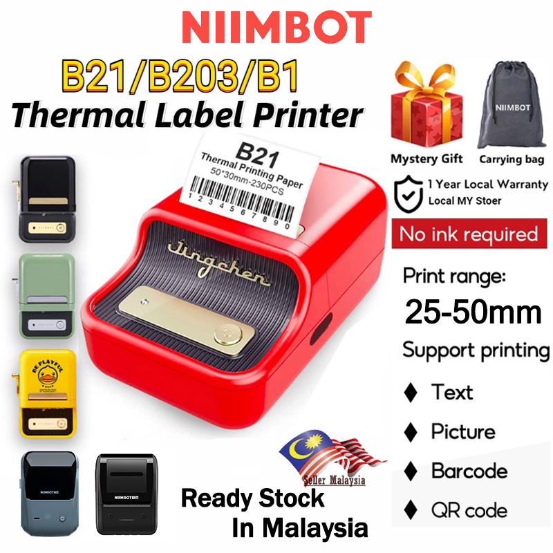 niimbot b21 label maker