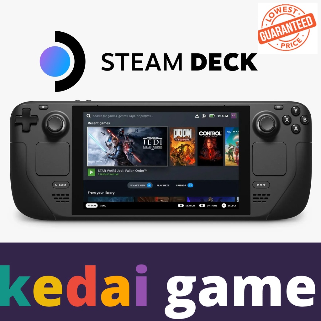 Cheapest Steam Deck Valve Brand New Local Stock (64GB 256GB 512GB