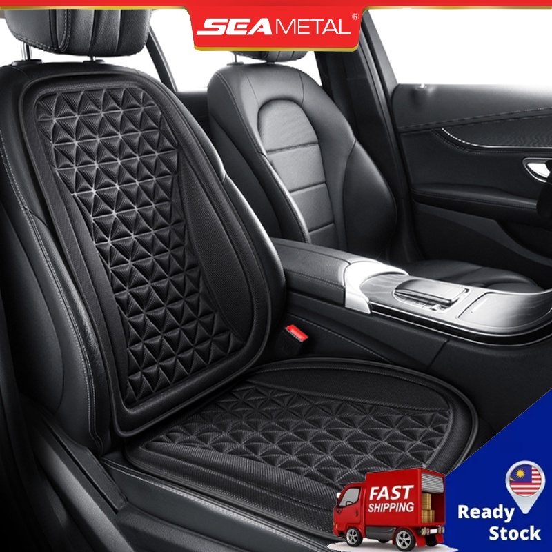SEAMETAL Flax Car Seat Cover Protector 4 Seasons Universal Non-slip ...