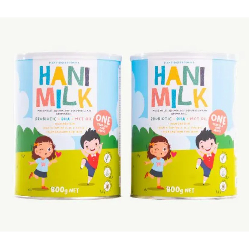 (Buy More Save More) Hani Milk (2 x 800g) [Plant-based formula][Children]