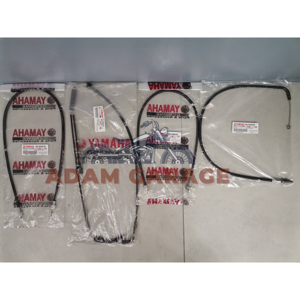 RXZ CATALYZER / MILI Clutch & Throttle & Speedometer & Tachometer Cable / Clutch & Minyak & Meter & Tacho Tali 100% HLY