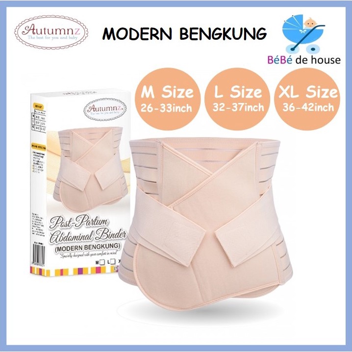 Autumnz Postpartum Abdominal Binder Modern Bengkung M / L / XL Size 1