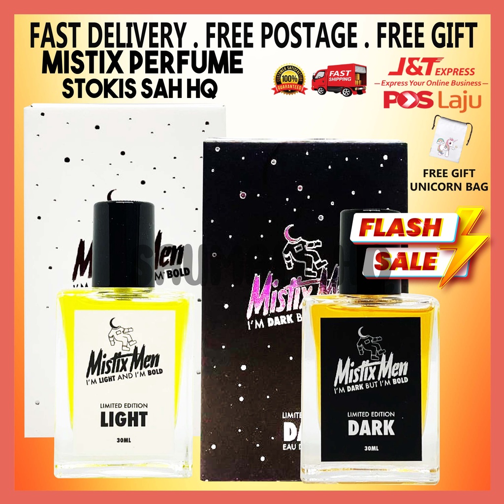 [Minyak Wangi Lelaki Limited Edition] Mistixmen Perfume Sesuai Untuk Aktiviti Indoor dan