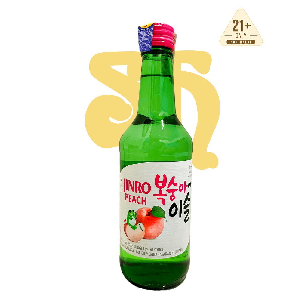 Jinro Peach Soju 360ml | Shopee Malaysia