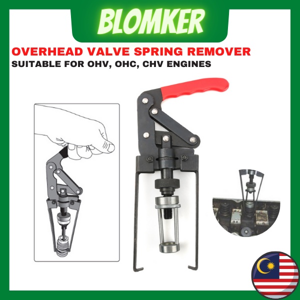 Universal Overhead Valve Stem Spring Compressor Remover Installer Tool