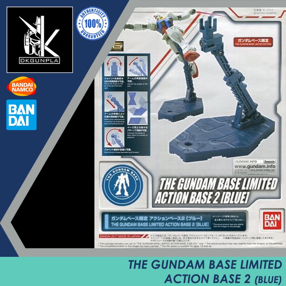 The Gundam Base Limited Action Base [2] Blue | Shopee Malaysia