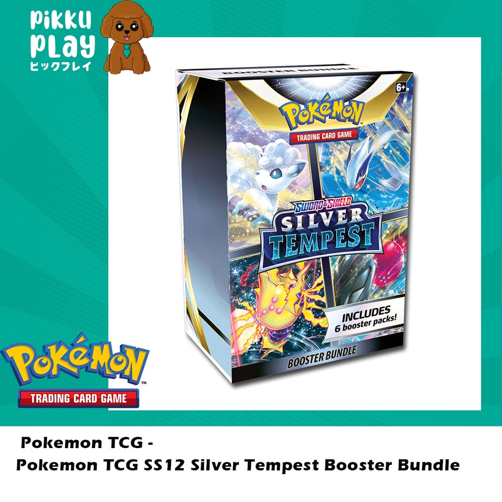Pokémon TCG: Sword & Shield-Silver Tempest Booster Bundle (6 Packs)