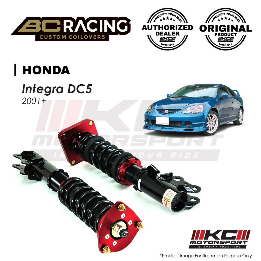 Honda Integra DC5 2001+ BC Racing V1 Fully Adjustable Suspension