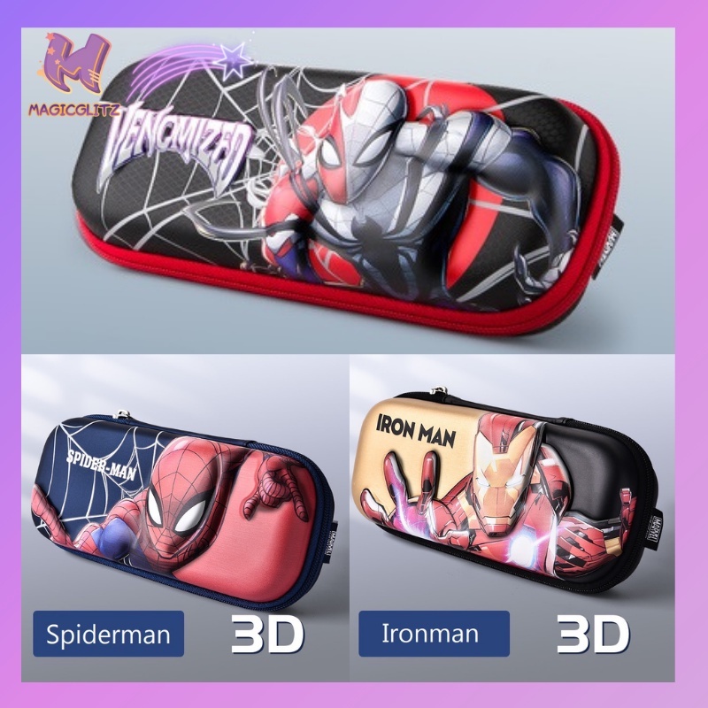 MARVEL Kid's 3D Pencil Case Zipper Waterproof EVA/PU