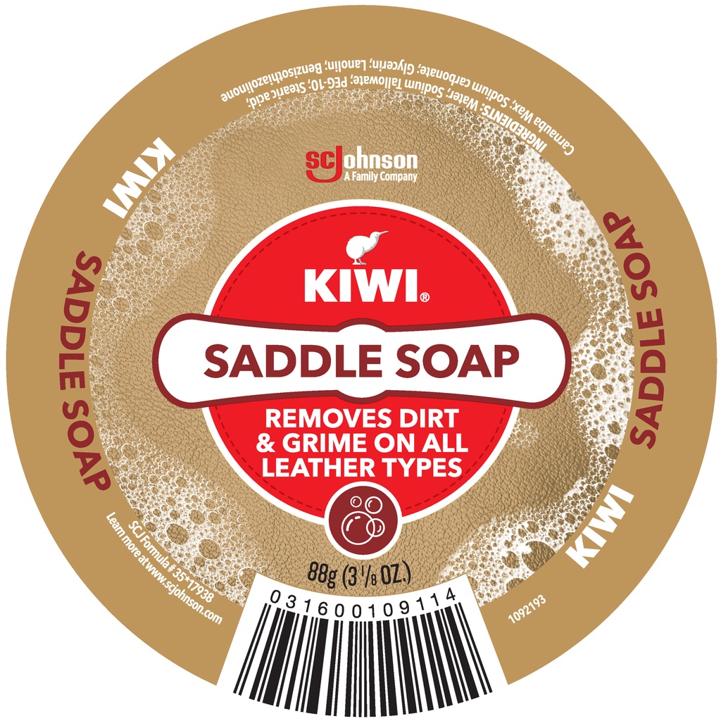 Kiwi Leather Outdoor Saddle Soap 88g 