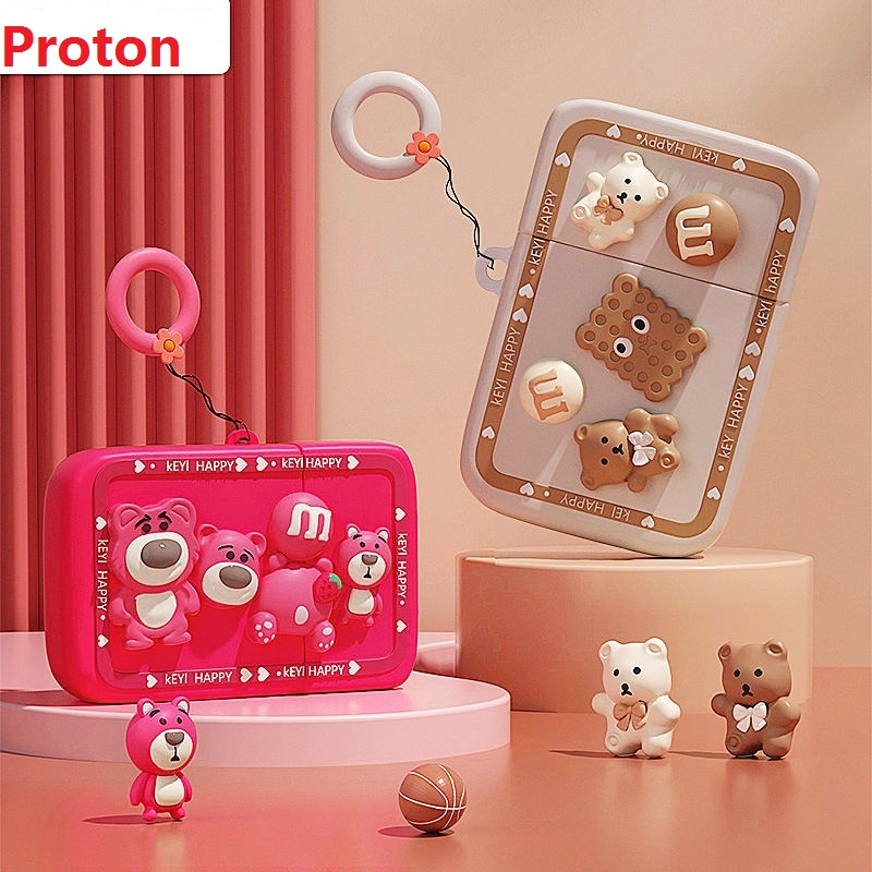 [Ready Stock] Proton X50 Key Cover Proton X70 Key Cover 2022 New silicone cartoon cute Car Key