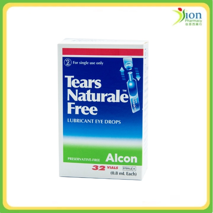 ALCON TEARS NATURALE FREE 32 VIALS (0.8ML EACH) | Shopee Malaysia