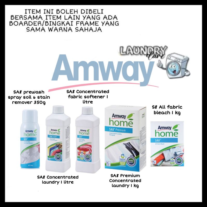 Laundry Care Amway SA8 All Fabric Bleach Premium Concentrated Laundry