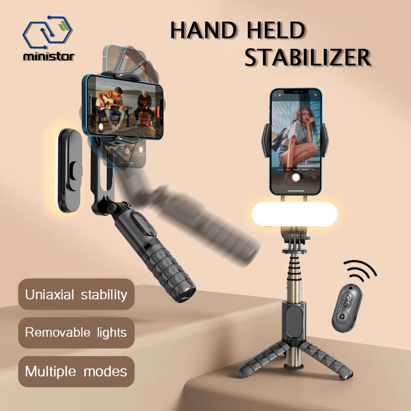 2023 Upgrade Original Q09 GIMBAL STABILIZER Mobile Phone Stabilizer Anti shake Handheld PTZ Video Shooting