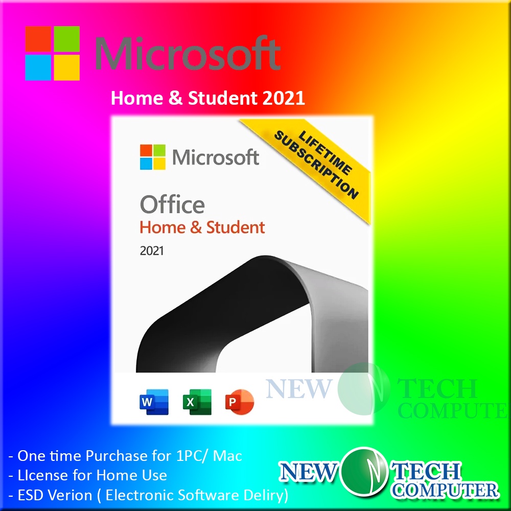 Microsoft Office Home & Student / Home & Business 2021 *Life Time