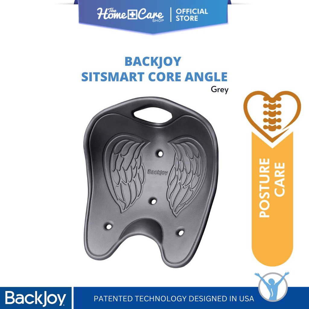 Backjoy Sitsmart Posture Core Angel (Grey) | Shopee Malaysia