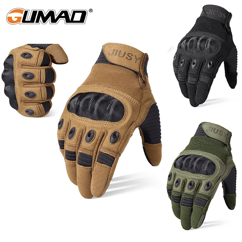 GUMAO Army Tactical Glove Touch Screen Breathable Sports Outdoor Military Bicycle Full Finger Safety Equipment