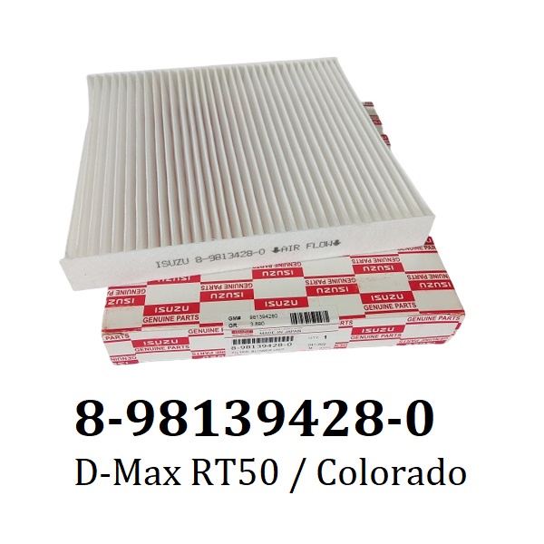 Isuzu DMax Cabin Pollen Air Cond Filter 8981394280 DMax RT50