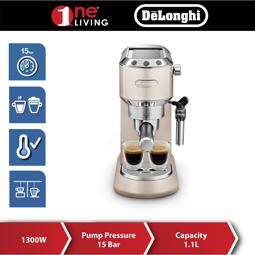 Delonghi Pump Espresso Coffee Machine EC785 (EC785.BG) Shopee Malaysia