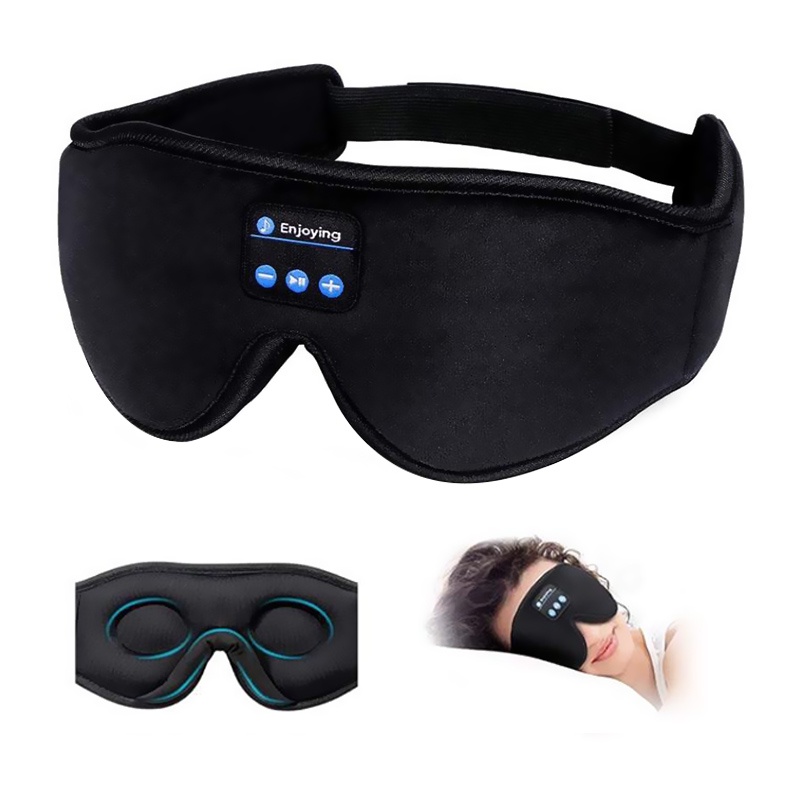 3D Bluetooth Eye Mask Headset Wireless Music speaker Bluetooth Eye Mask