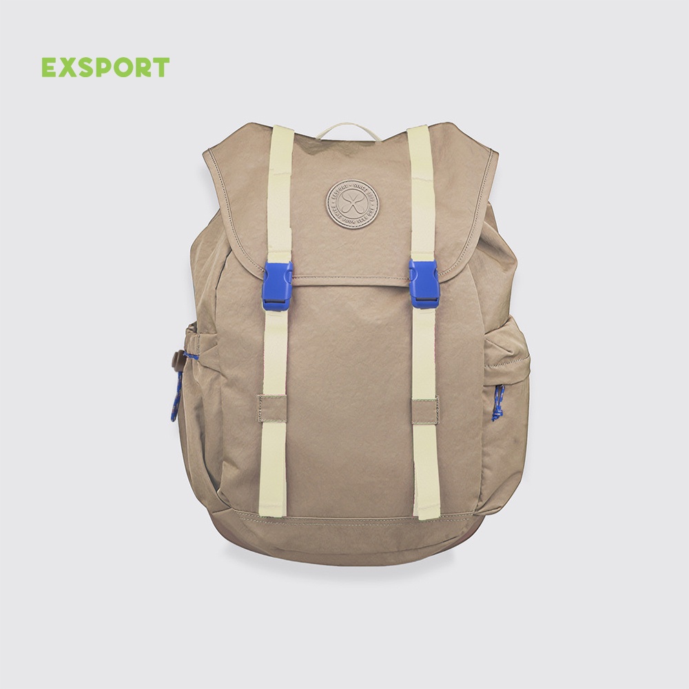 Exsport Scholar Backpack Light Brown L Shopee Malaysia