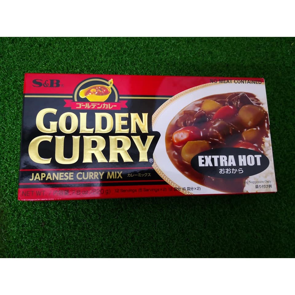 S&B GOLDEN CURRY EXTRA HOT 220G | Shopee Malaysia