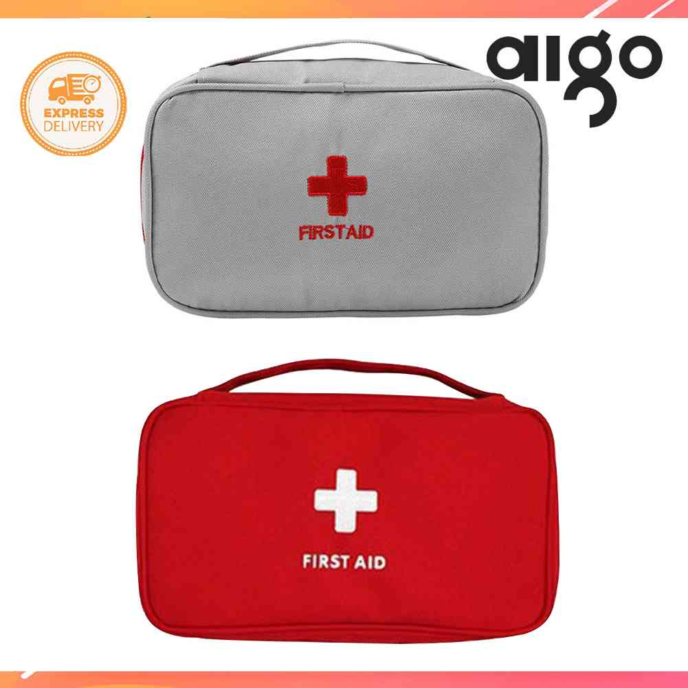 AIGONI First Aid Kit Emergency Portable Travel Outdoor Camp Survival Medical Bag