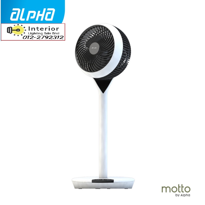 [ Free home delvery]ALPHA Motto SF360 DC Motor Stand Fan 9 Inch with