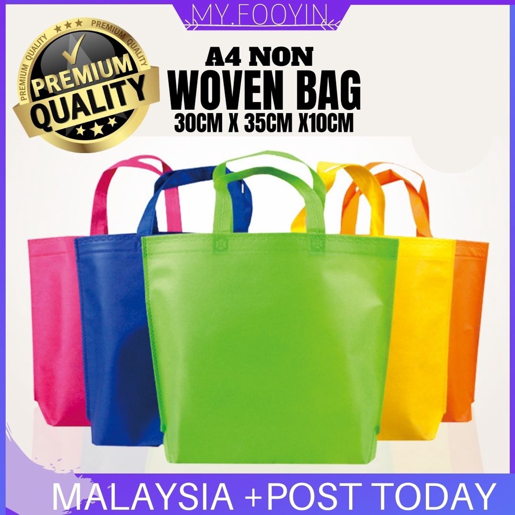 READY STOCK MYFOOYIN CHEAPEST in SHOPEE A4 Non Woven Bag / Shopping