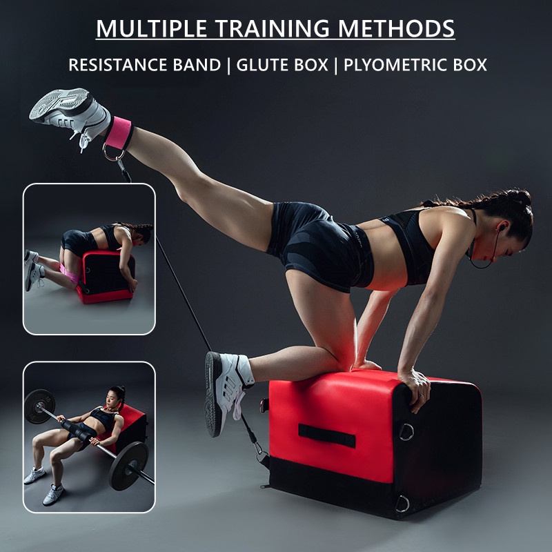 Glute Blaster Rubber Band Booty Workout Workout Bench For Home Gym