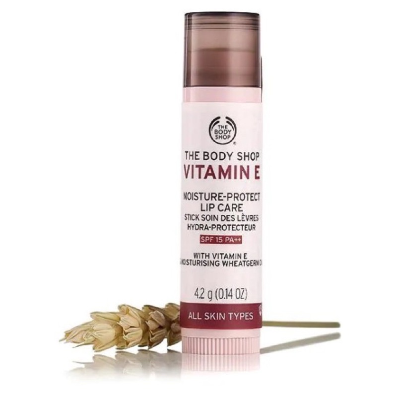 Body Shop Vitamin E Lip Balm SPF 15 Limited Edition Shopee Malaysia