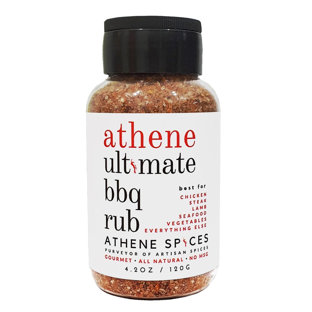 Ultimate BBQ Rub Gourmet Seasoning ǀ Herbs Spices ǀ Vegan ǀ No-MSG ǀ Rempah Perapan Barbeque Grill Serbaguna • Popcorn