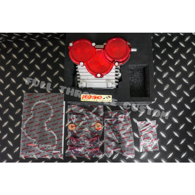 KOSO DOHC CYLINDER HEAD 4VALVES TWIN CAMS Yamaha ego nouvo Shopee