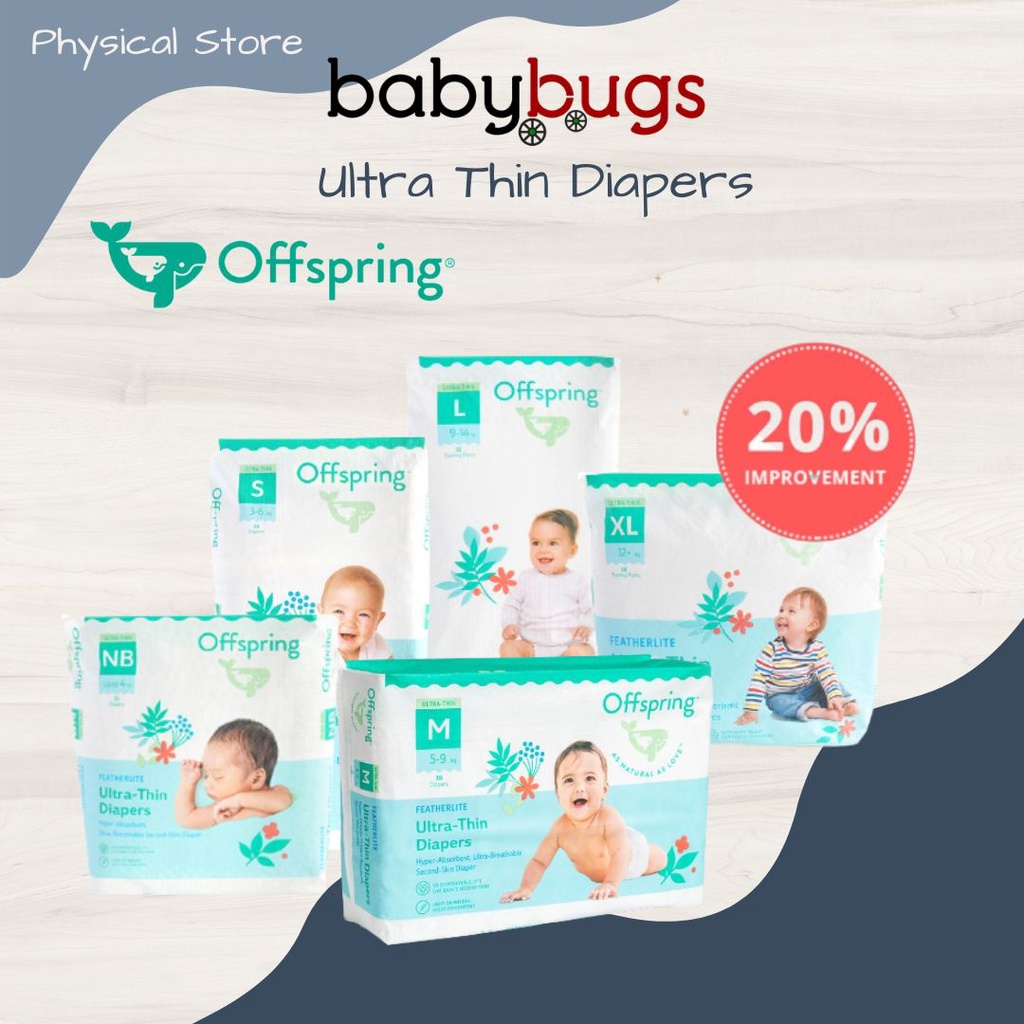 Offspring UltraThin Diapers Newborn Tape Pants Shopee Malaysia