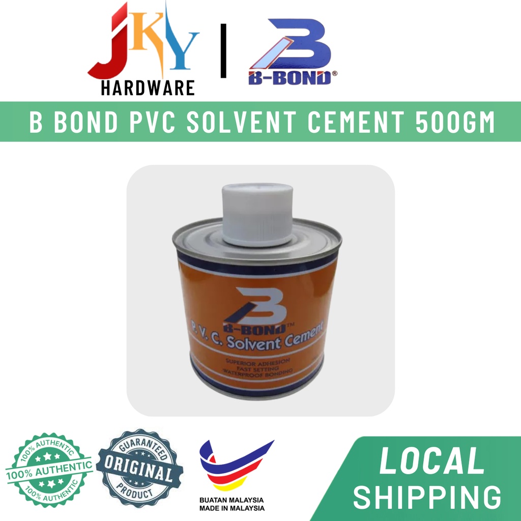 500G B BOND PVC SOLVENT CEMENT / PVC Pipe Glue Superior Adhesion