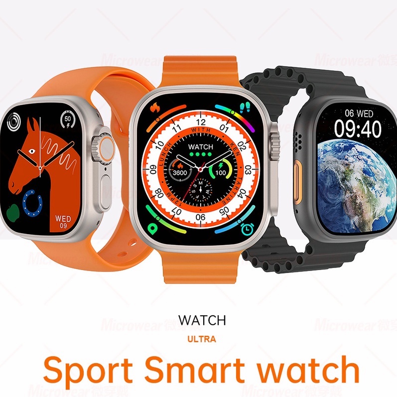 S8 Ultra Smart Watch Series 8 sports watch Bluetooth call fitness ...