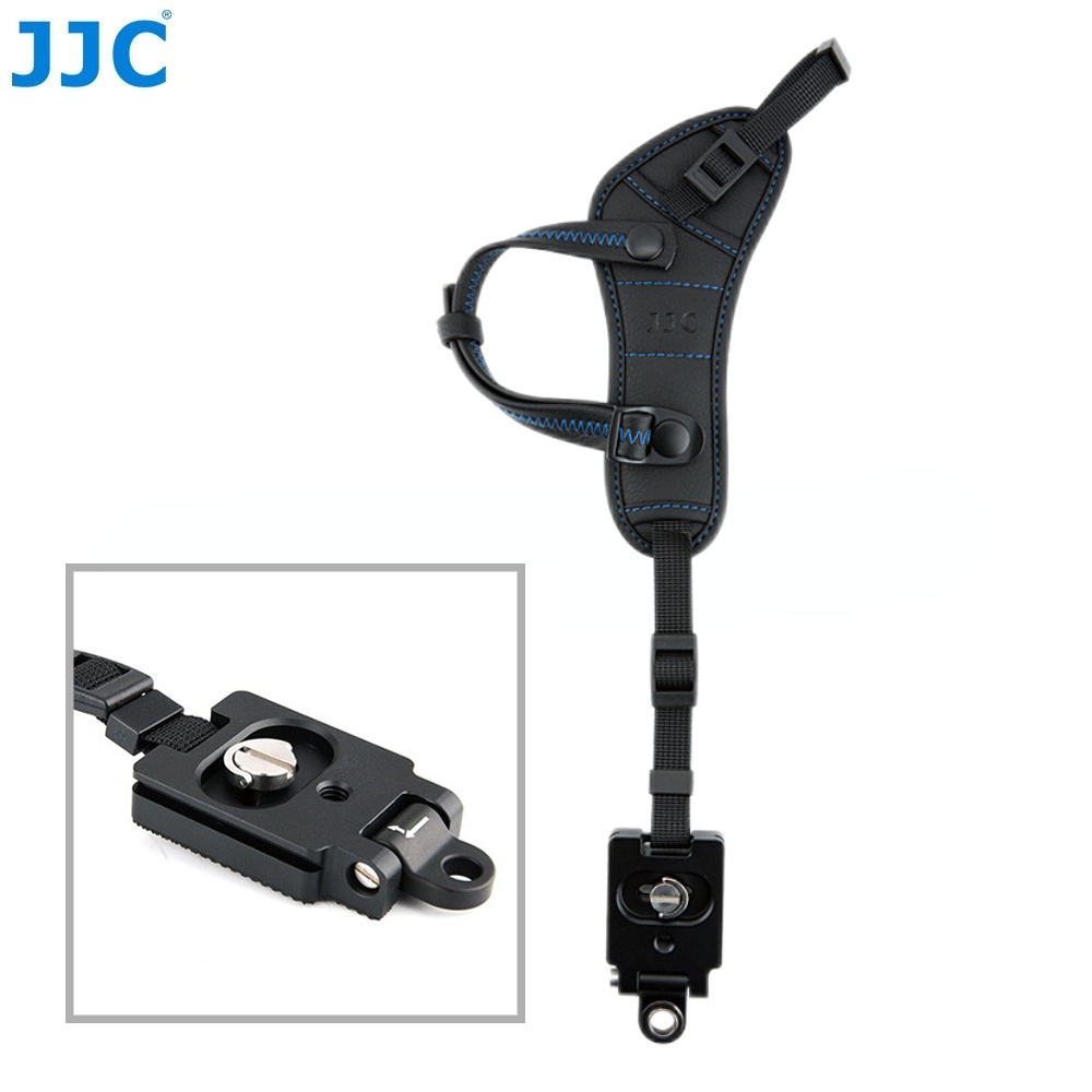 JJC Universal Wrist Strap for DSLR Cameras, ARCA SWISS Quick Release Hand  Strap with 1/4