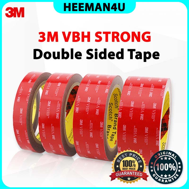 Heeman4u 3M VBH Super Strong Double Sided Tape Double Tape Waterproof