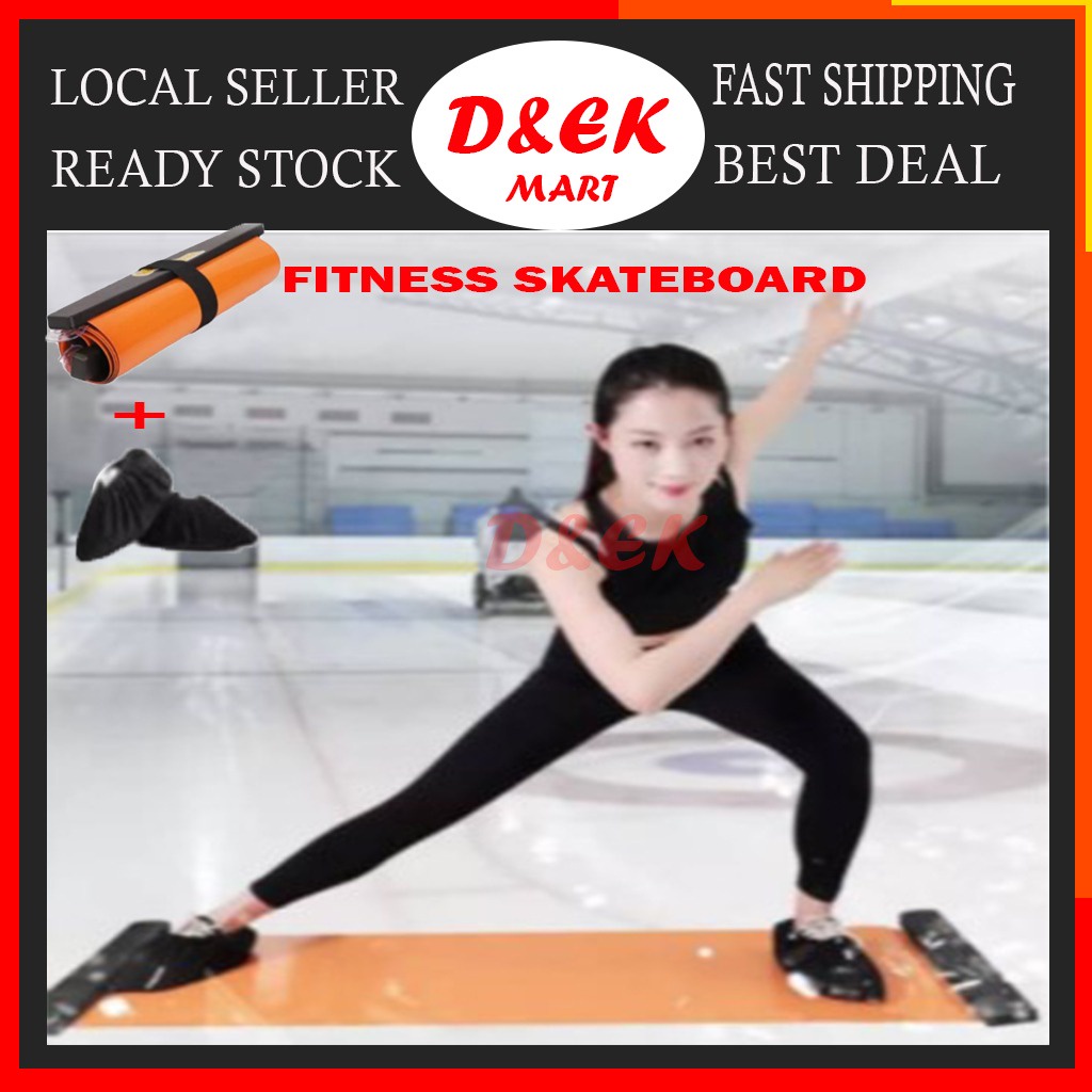 Slide Boards Exercise, Leg Workout Ultra slide Boards, Skating Training