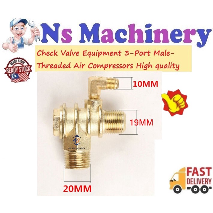 Check valve Air Compressor in tank compressed air 1.5 Female