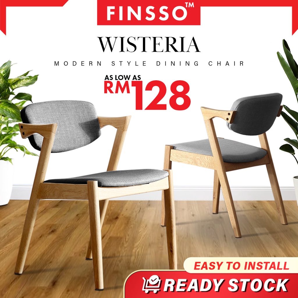 FINSSO: Wisteria Modern Dining Chair