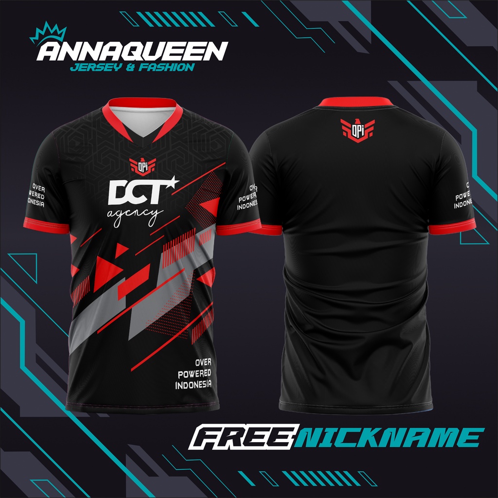 PUBG Jersey Clothes TShirt ESPORT ESPORT / JERSEY OPI ESPORT 2022 OVER