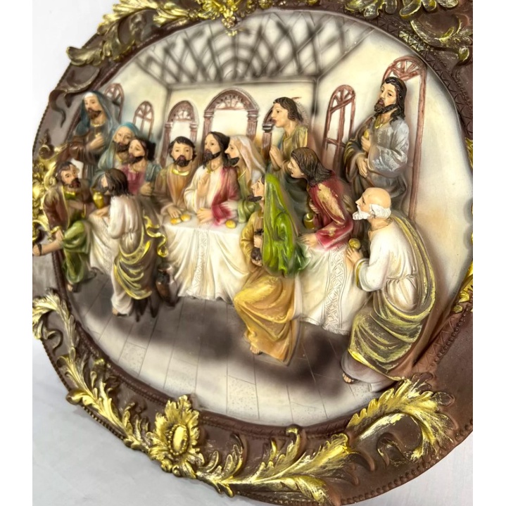 Last Supper Figurine Sculpture - Home Decor, Religious Item, Collection, Gift Ideas