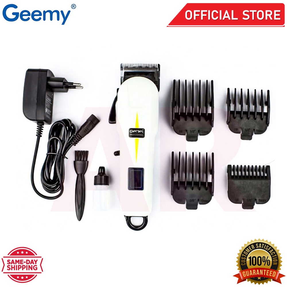 Geemy GM 6132 Hair Clipper Rechargeable Hair Trimmer Men Beard Trimmer