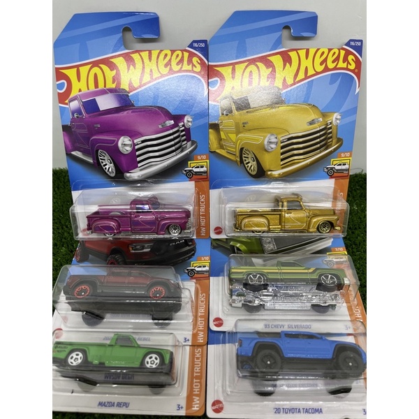 Hot Wheels REAL CAR Hot Trucks ( La Troca/Mazda/Toyota/Ram/Chevy