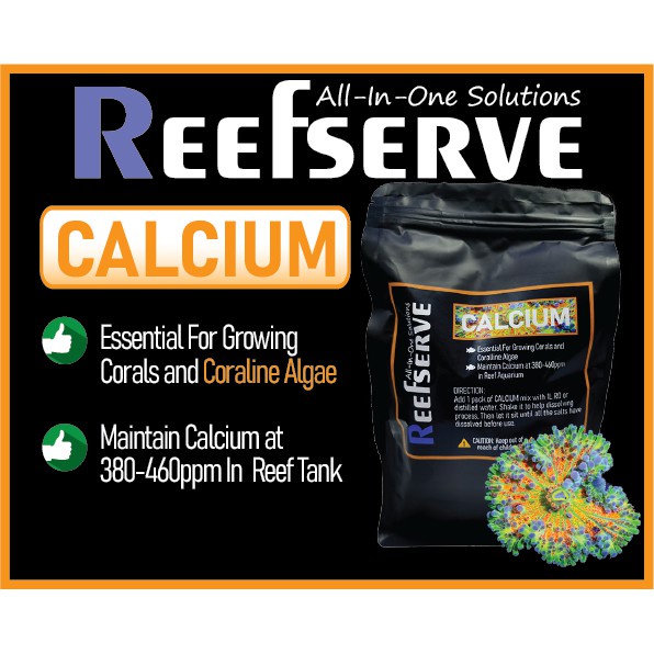 REEFSERVE CALCIUM FLAKES/ AQUARIUM USE/ 600G Shopee Malaysia